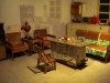 1950's home interior, Reform & opening up exhibition, Museum of History, Futian District, Shenzhen, Guangdong Province